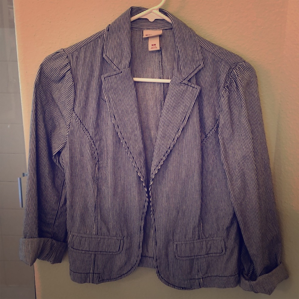 Stylish nautical themed blazer